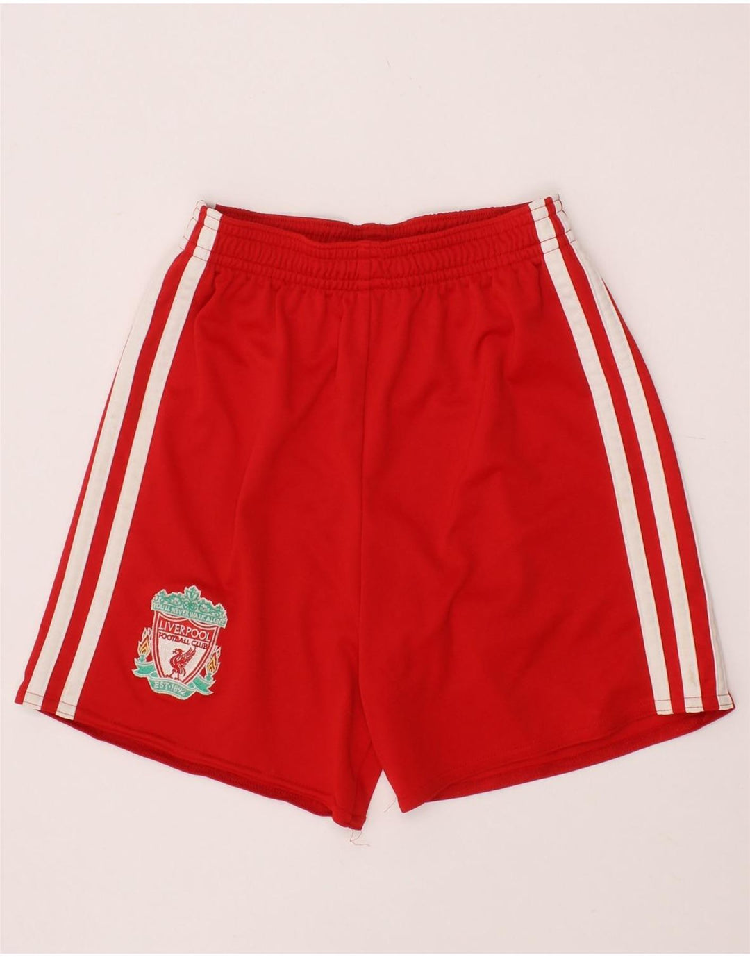 Αθλητικό σορτς ADIDAS Boys Liverpool 5-6 ετών κόκκινο πολυεστέρα