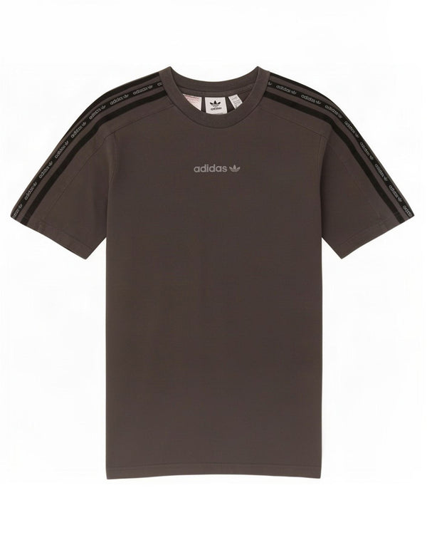 Adidas Boys Graphic T-Shirt Top 13-14 ετών Γκρι βαμβακερό