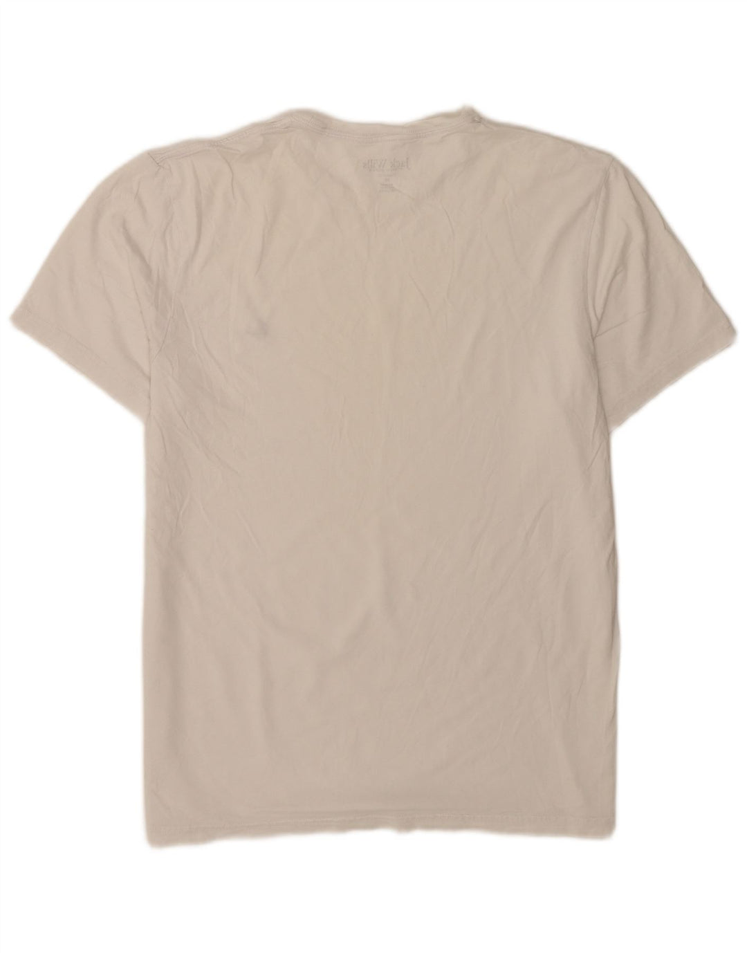 Jack Wills Ανδρικό T-Shirt Classic Fit Top XL Λευκό