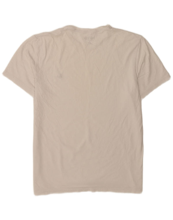 Jack Wills Ανδρικό T-Shirt Classic Fit Top XL Λευκό