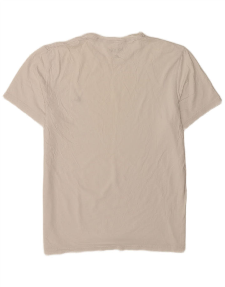 Jack Wills Ανδρικό T-Shirt Classic Fit Top XL Λευκό