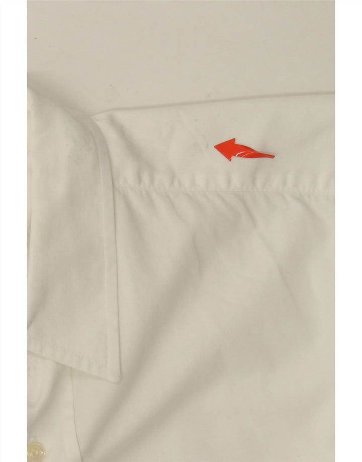 BENETTON Ανδρικό πουκάμισο XL Λευκό