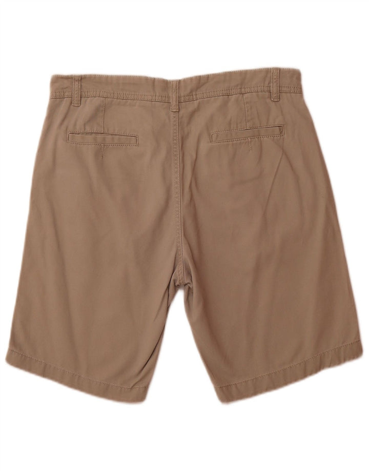 DACK'S Mens Regular Fit Chino Shorts IT 46 Small W32  Grey Cotton