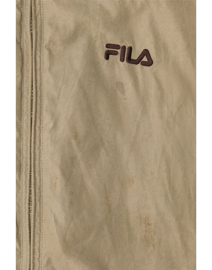 Fila Ανδρικό μπουφάν βροχής UK 40 Large Grey Polyester
