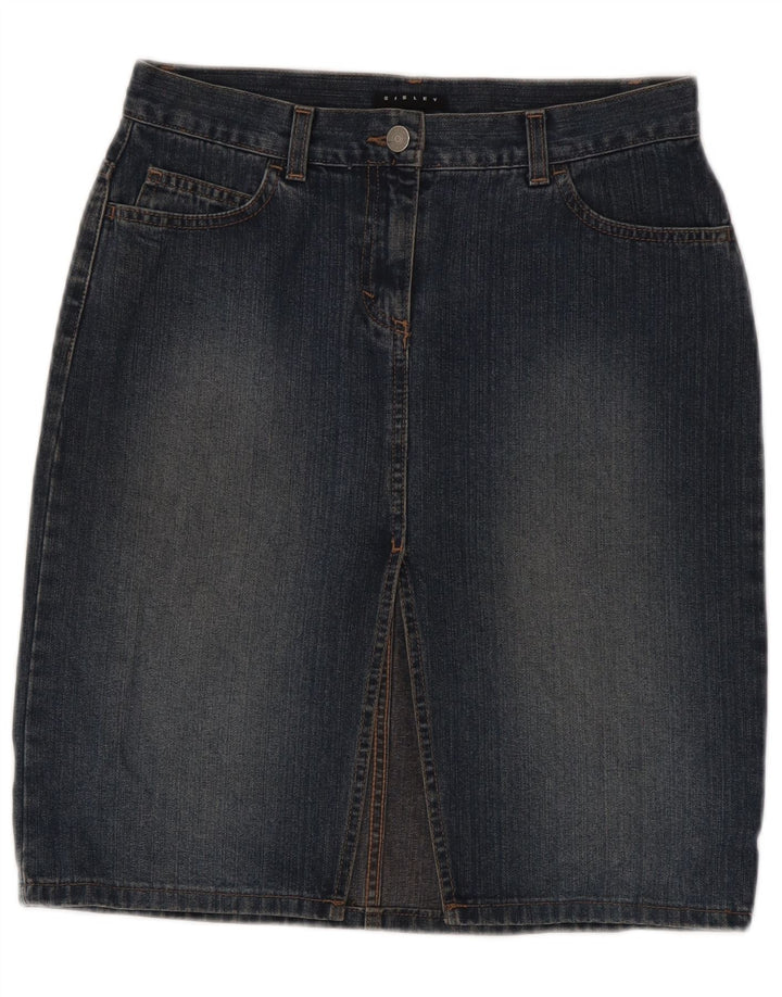 Γυναικεία τζιν φούστα SISLEY IT 42 Medium W28 Navy Blue Cotton