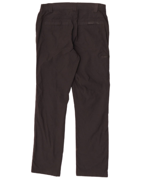 Mountain Warehouse Γυναικείο ίσιο παντελόνι Cargo UK 10 Small W28 L29 Μαύρο