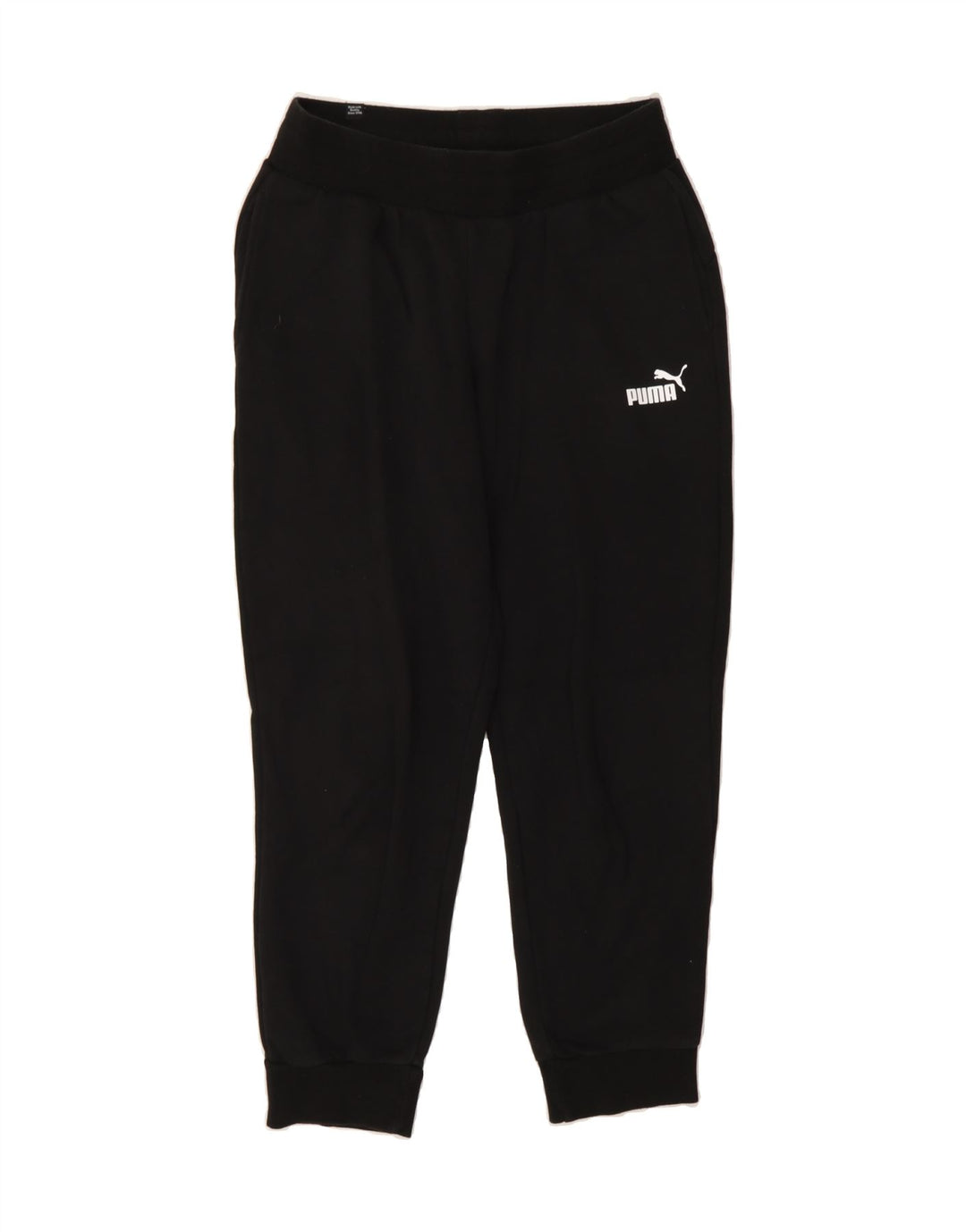 PUMA Mens Tracksuit Trousers Joggers Small Black Cotton Vintage Puma and Second-Hand Puma from Messina Hembry 