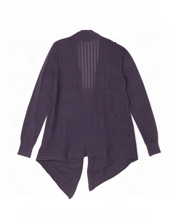 Fat Face Γυναικείο Ασύμμετρο Ανοιχτό Ζακέτα UK 12 Medium Navy Blue