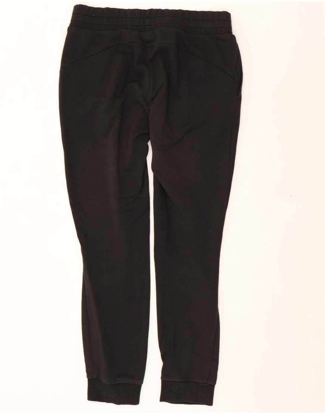 PUMA Womens Tracksuit Trousers Joggers UK 12 Medium  Black Vintage Puma and Second-Hand Puma from Messina Hembry 