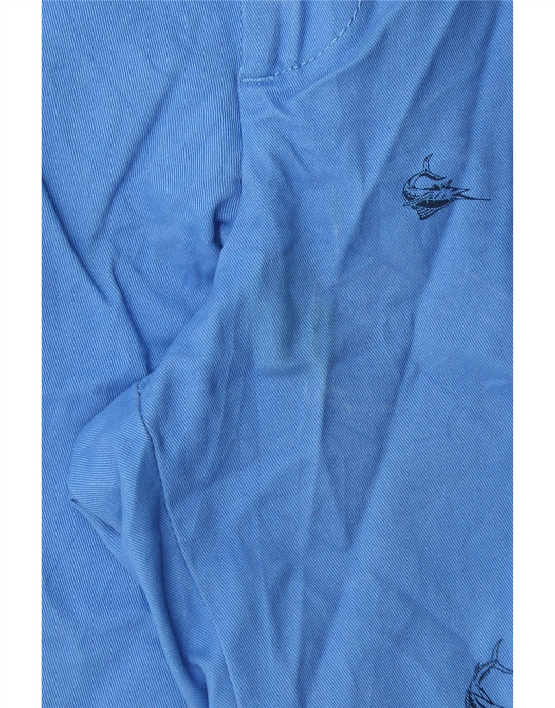 Ανδρικό σορτς Chino με αλμυρό νερό IZOD W34 Μεγάλο βαμβακερό μπλε στίγματα