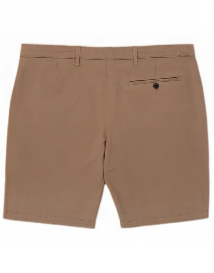 Ανδρικό σορτς Chino Marks & Spencer W40 XL Μπεζ βαμβακερό