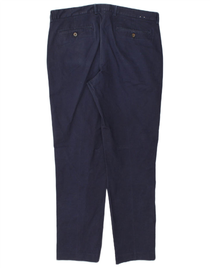 J. CREW Ανδρικό παντελόνι Chino Flex Slim W35 L30 Navy Blue Cotton