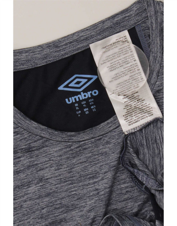 Ανδρικό T-Shirt Umbro Top XL Navy Blue Flecked Polyester