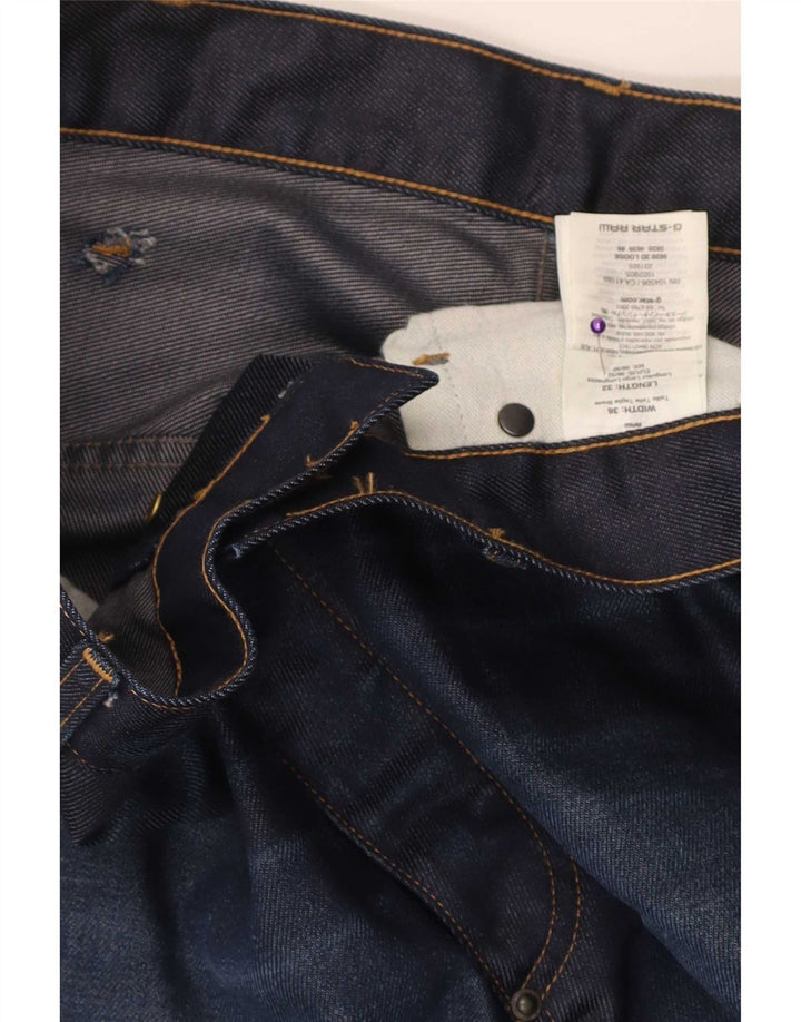 Ανδρικό Loose Jeans G-Star W36 L32 Navy Blue Cotton
