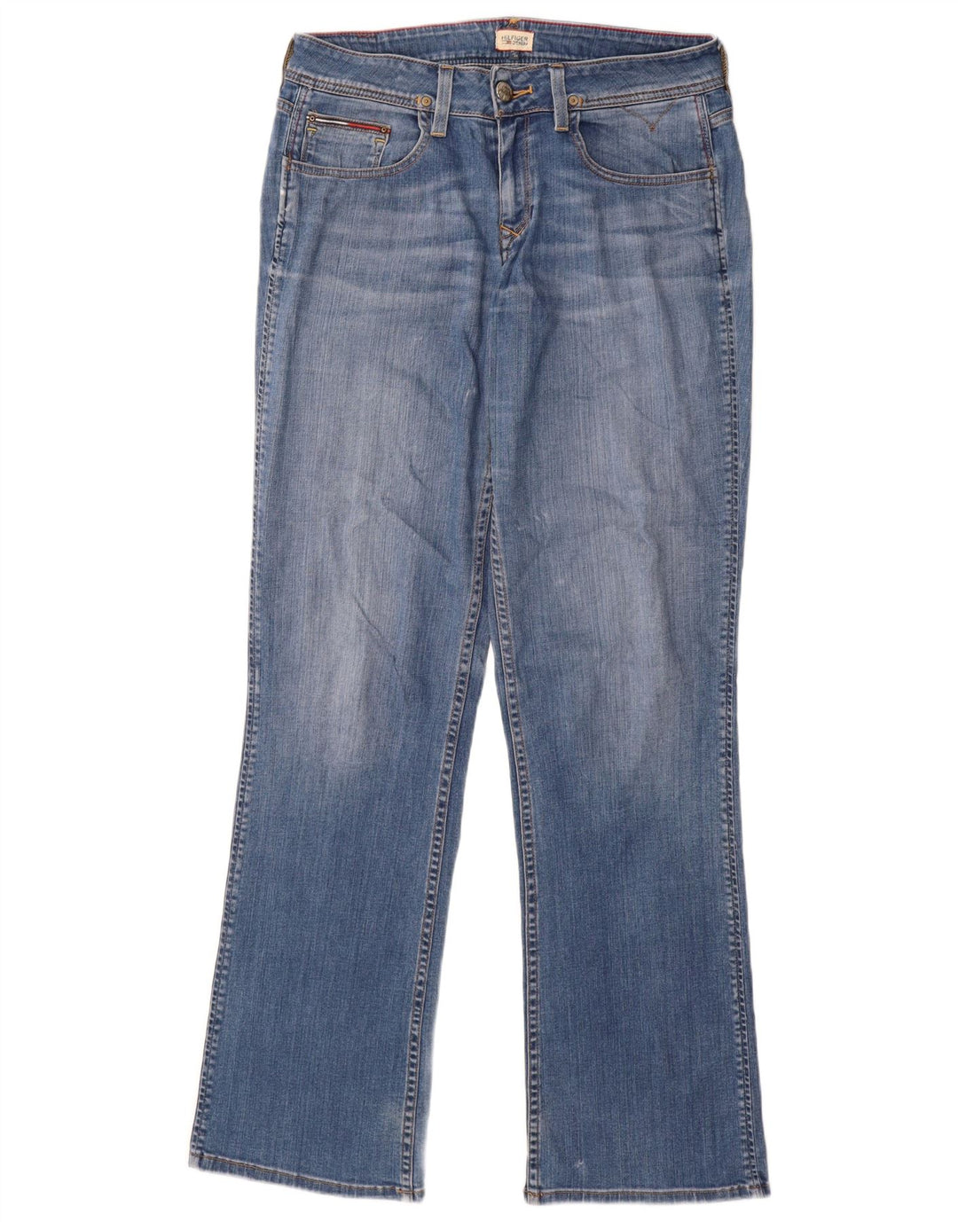 Γυναικείο τζιν μποτάκι TOMMY HILFIGER W31 L34 Μπλε βαμβακερό