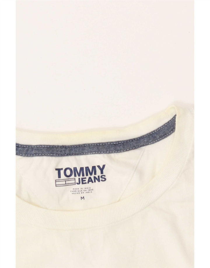 Ανδρικό γραφικό T-Shirt Tommy Hilfiger Top Medium White