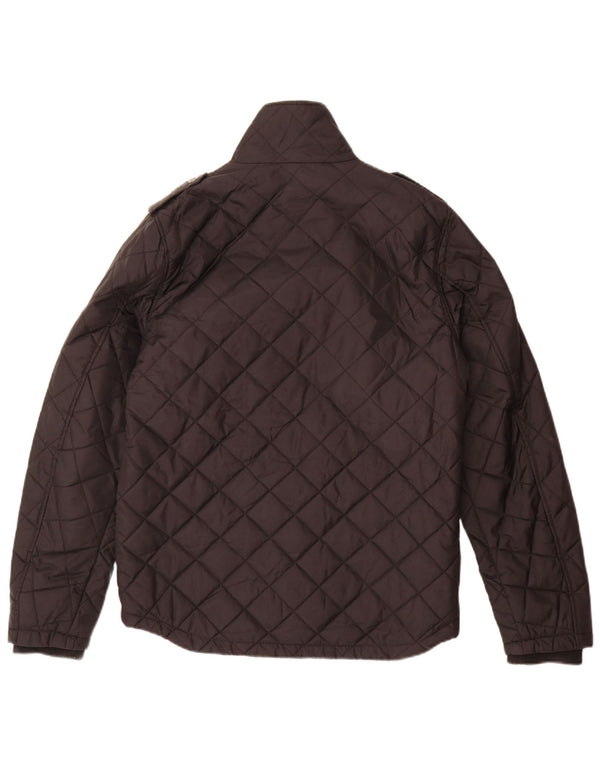 Jack & Jones Ανδρικό καπιτονέ μπουφάν UK 38 Medium Black Nylon