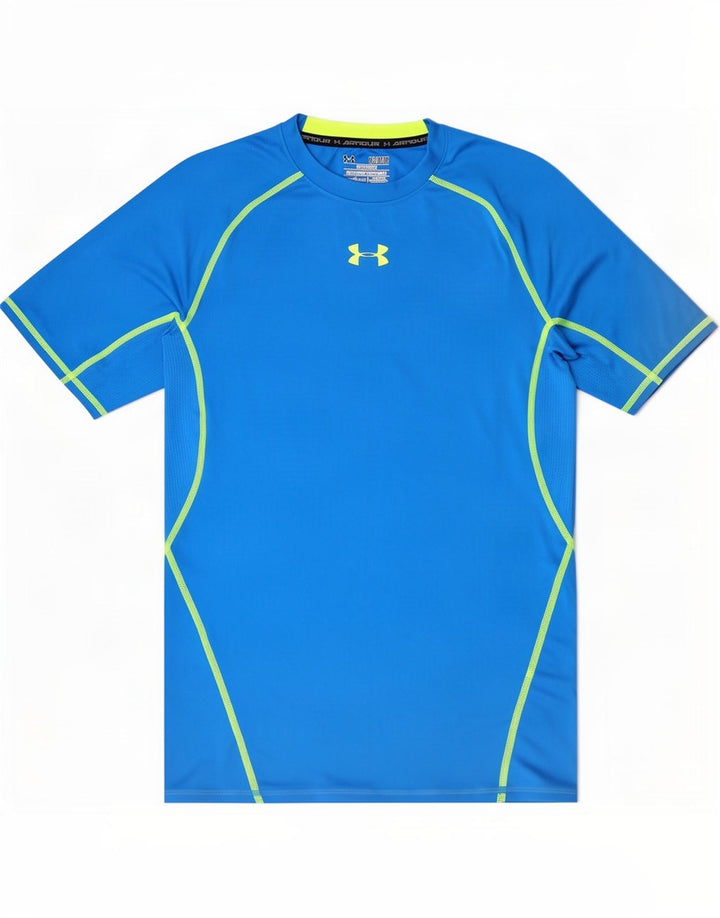 Ανδρικό μπλουζάκι Under Armour Heat Gear Top Medium Blue Polyester