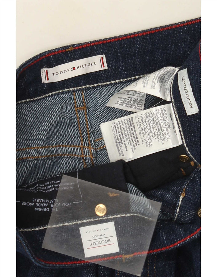 Tommy Hilfiger Γυναικεία Bootcut Jeans W28 L32 Navy Blue Cotton