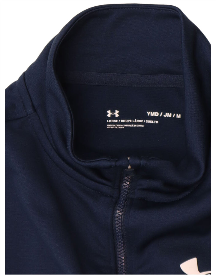 Under Armour Boys αθλητική φόρμα Top Jacket 9-10 Years Medium Navy Blue