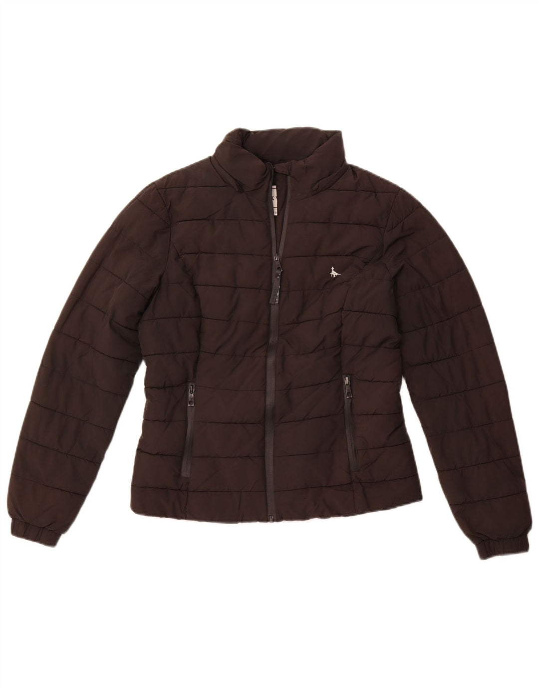 JACK WILLS Γυναικείο μπουφάν με επένδυση UK 10 Small Black Polyester