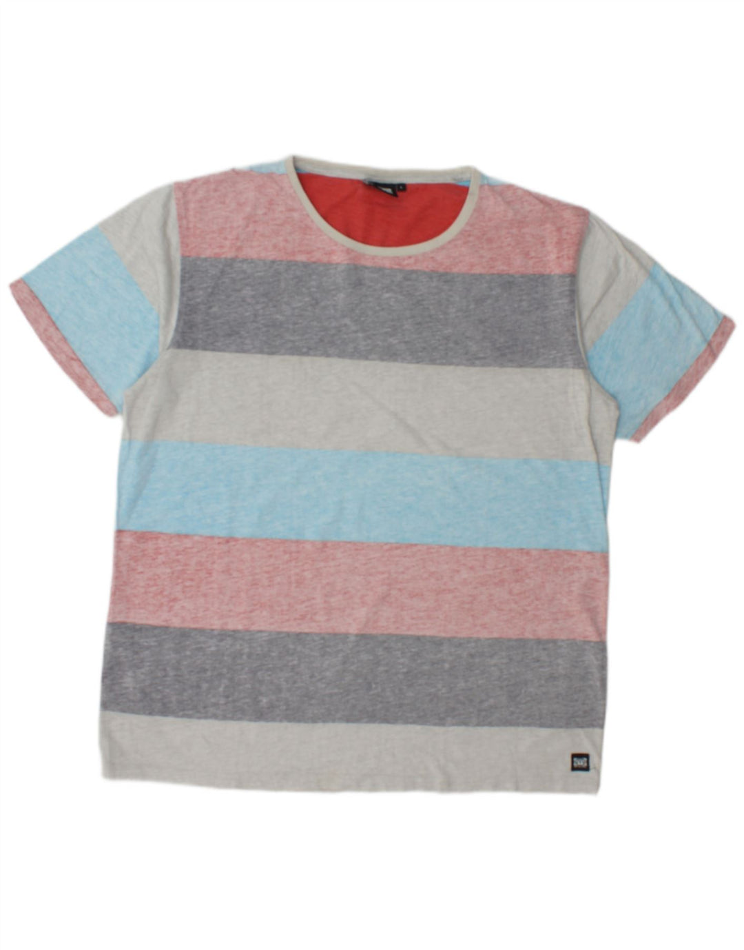 Animal Ανδρικό T-Shirt Top Μεγάλο Πολύχρωμο Βαμβακερό ριγέ
