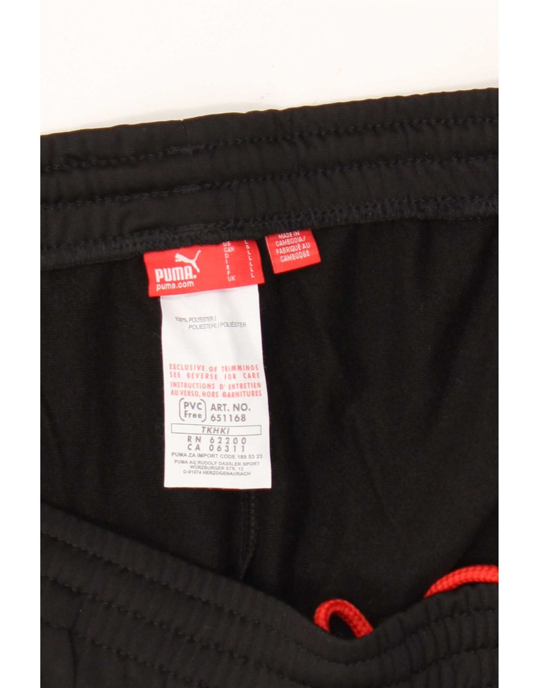 Ανδρική φόρμα Puma Παντελόνι Joggers Μεγάλο Μαύρο Πολυεστέρα