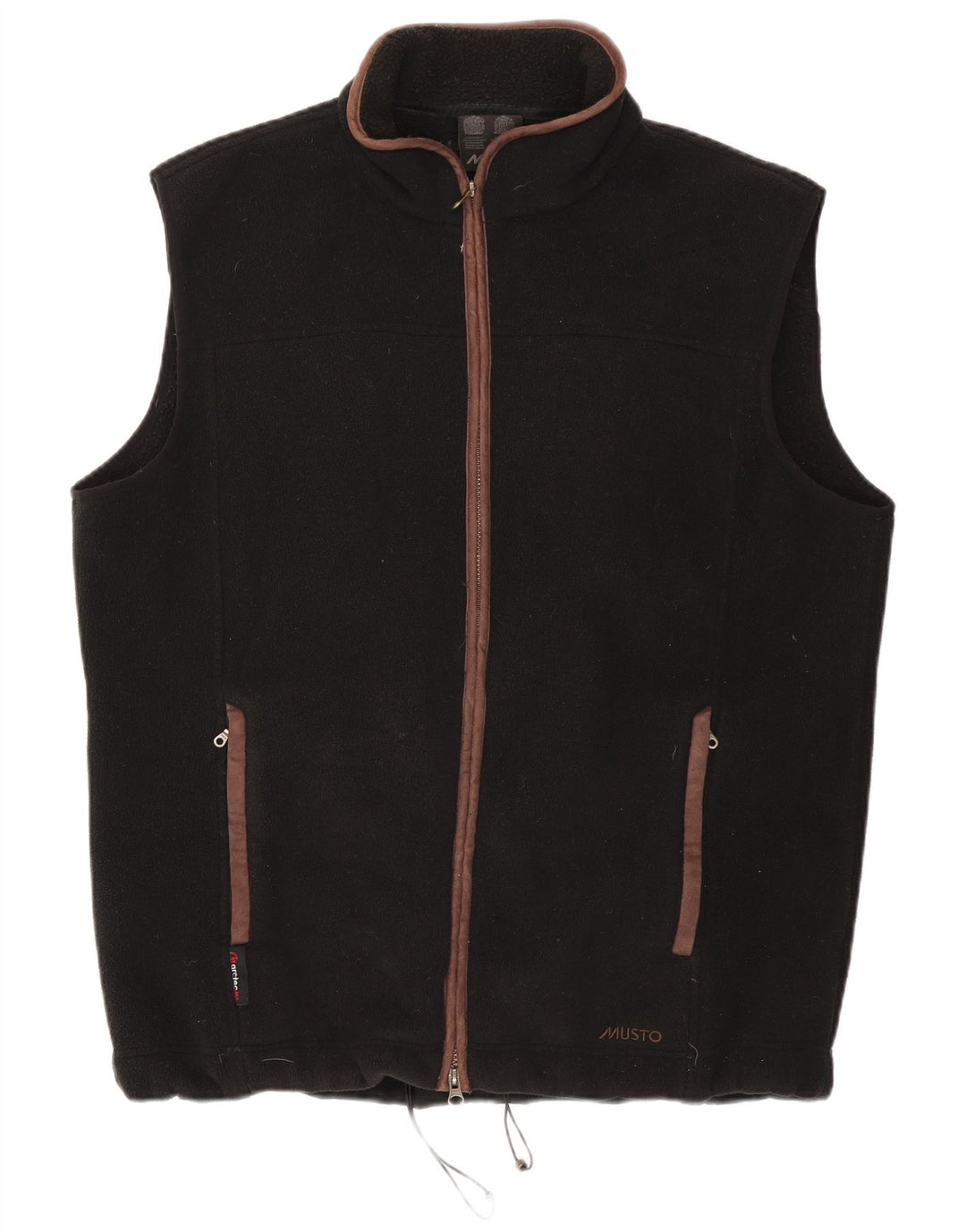 MUSTO Ανδρικό Fleece Gilet UK 42 XL Μαύρο