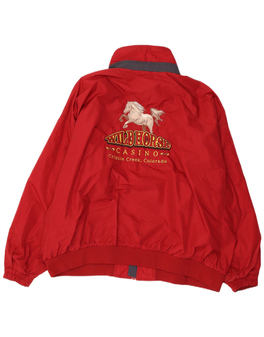 Ανδρικό μπουφάν COLUMBIA Oversized Windbreaker UK 46 3XL Red Colourblock