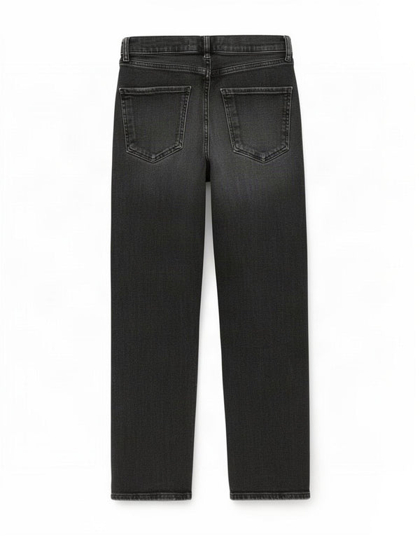 Zara Γυναικείο ίσιο τζιν EU 38 Small W28 L25 Μαύρο