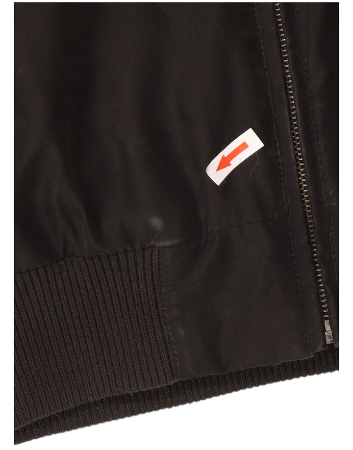 Polbot Ανδρικό Bomber Jacket UK 40 Large Black Polyester