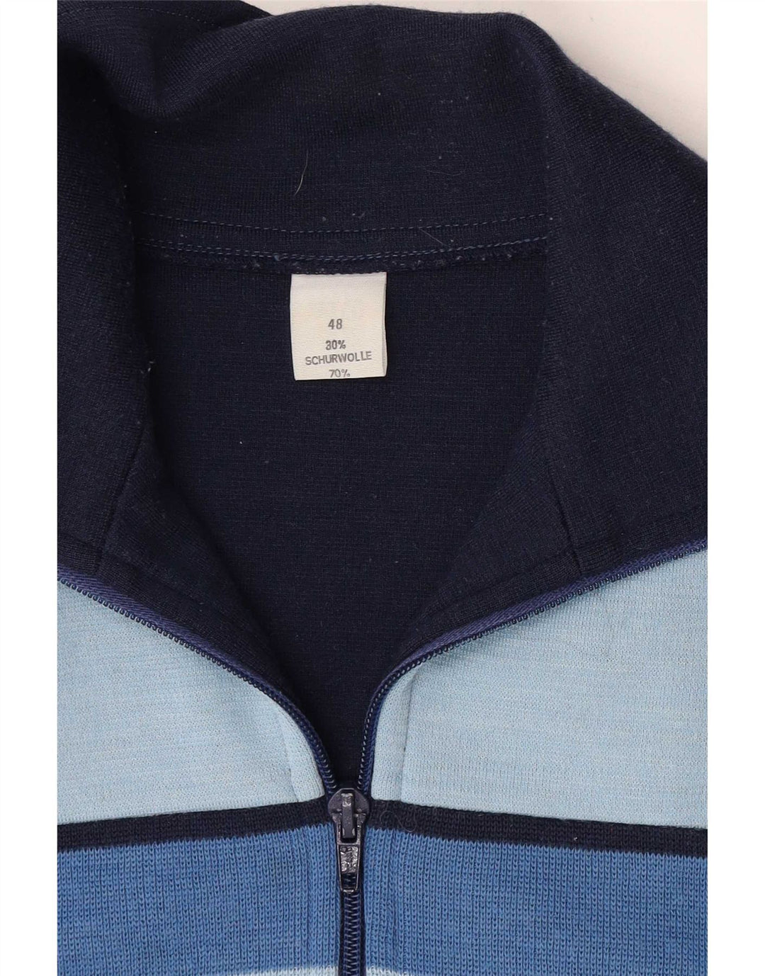 Ανδρική φόρμα Vintage Top Jacket IT 48 Medium Navy Blue Colourblock