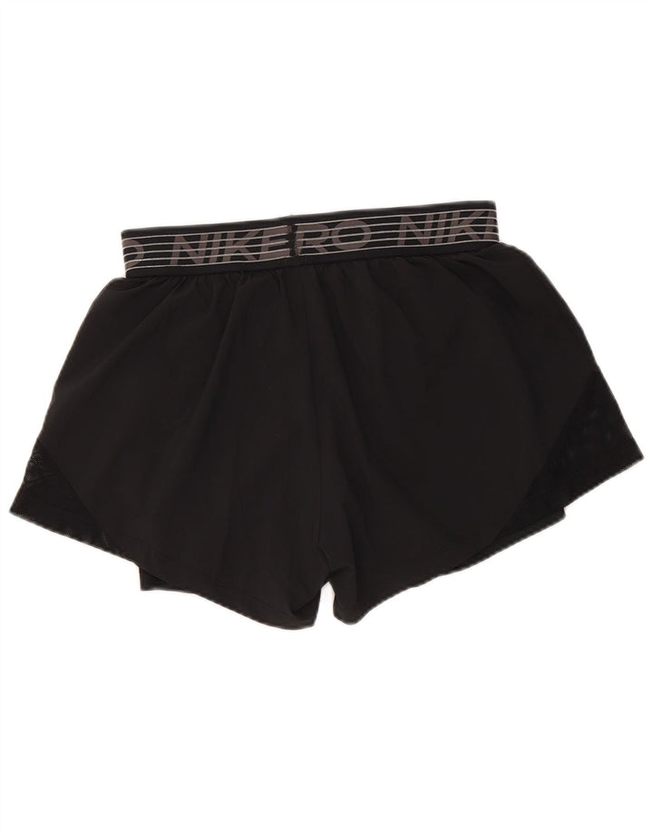 Γραφικό αθλητικό σορτς Nike Nike Dri Fit UK 12 μεσαίου μαύρου πολυεστέρα