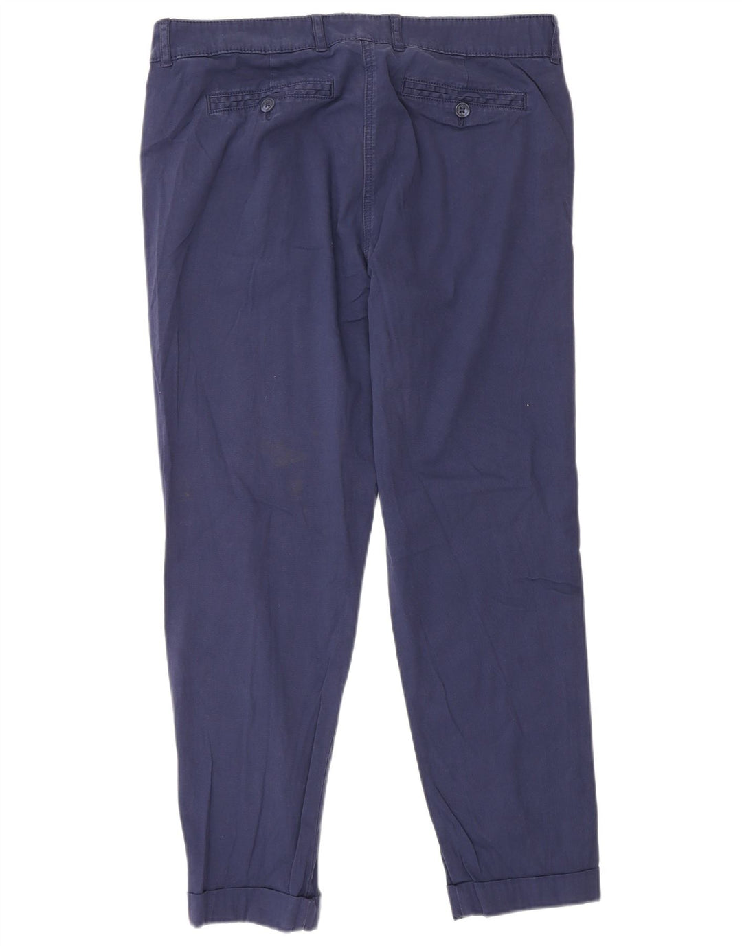Marks & Spencer Γυναικείο Slim παντελόνι Chino W32 L27 Navy Blue