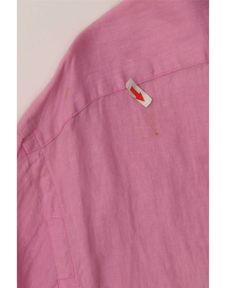 Ανδρικό πουκάμισο Polo Ralph Lauren Μεσαίο ροζ λινό