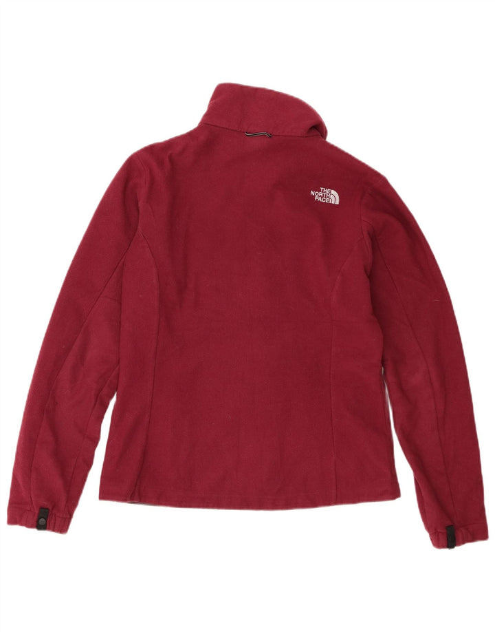 The North Face Γυναικείο Fleece Jacket UK 10 Small Burgundy Polyester
