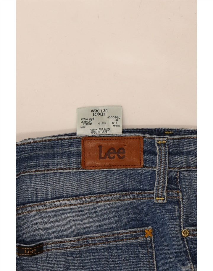 LEE Γυναικείο Scarlett Slim Jeans W30 L28 Blue Cotton