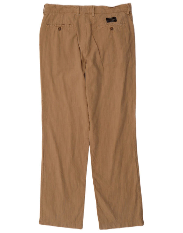 Ανδρικό ίσιο casual παντελόνι Marlboro Classics EU 50 Large W34 L31 Beige