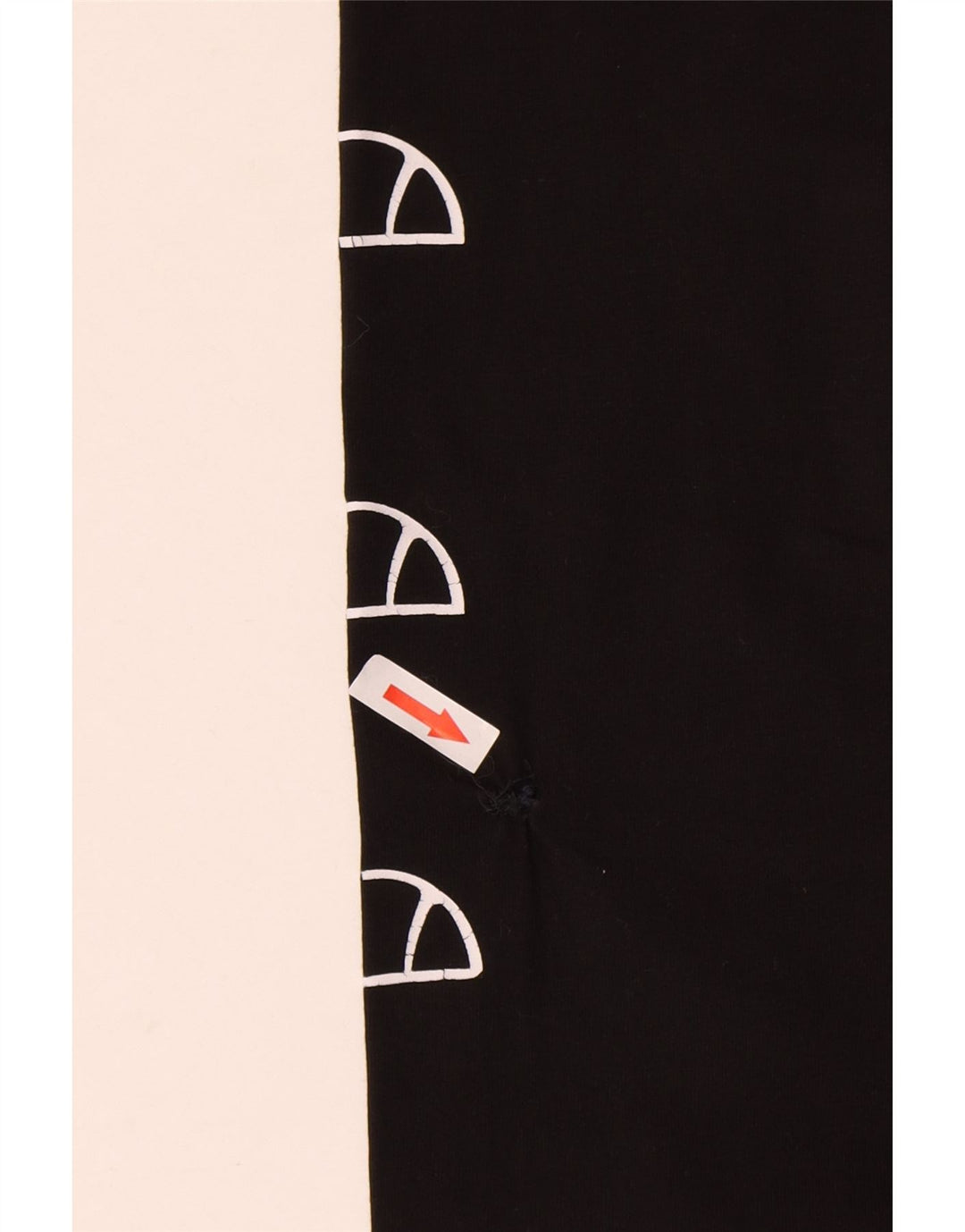Ellesse Γυναικεία Γραφικά Κολάν UK 14 Large Black