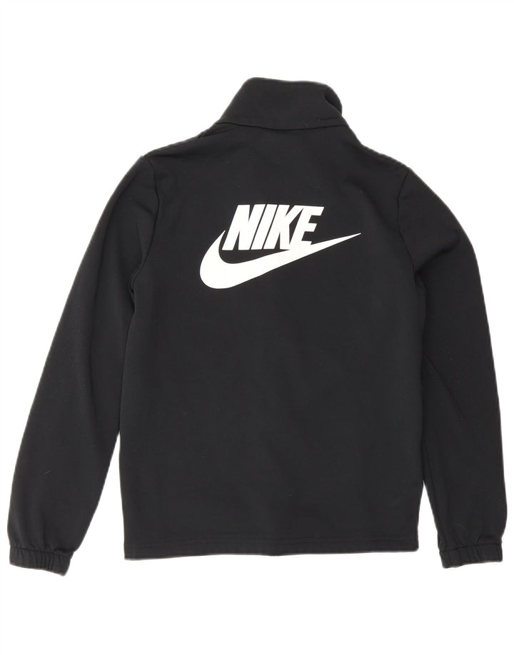 Μπουφάν Nike Boys Graphic αθλητική φόρμα 10-11 ετών Μεσαίο μαύρο πολυεστέρα