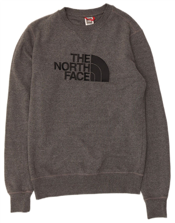Ανδρικό γραφικό φούτερ North Face Jumper Μικρό Γκρι βαμβακερό
