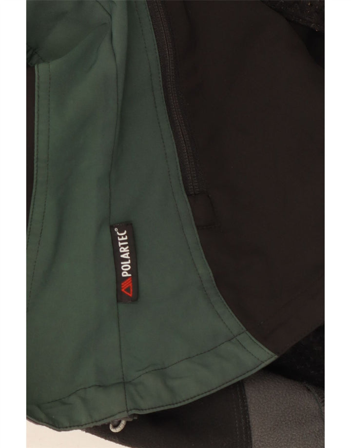 Γυναικείο τζάκετ αντιανεμικό RAB UK 8 Small Black Colourblock