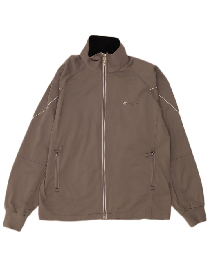 Ανδρική φόρμα Champion Top Jacket Large Grey Polyester