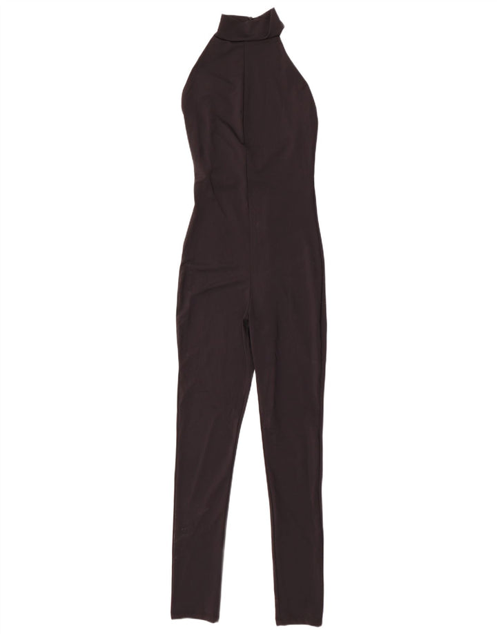 Zara Γυναικεία Ολόσωμη φόρμα UK 12 Medium Black Polyamide