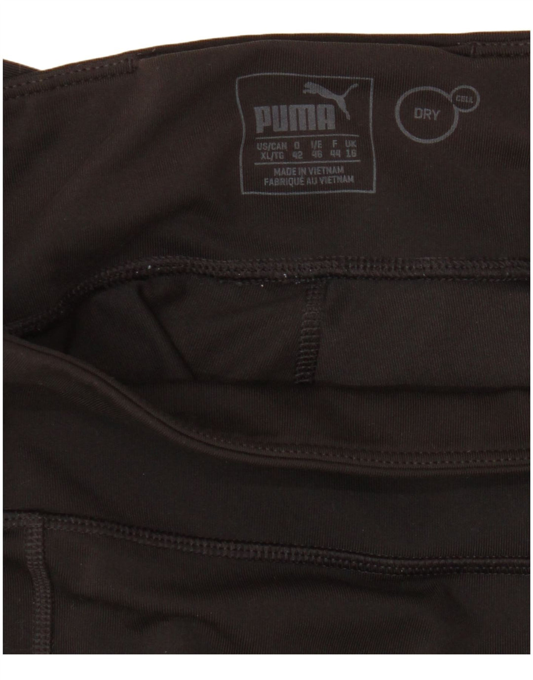 Puma Γυναικείο Κάπρι Κολάν UK 16 Large Μαύρο