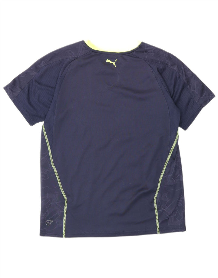 Γυναικείο γραφικό T-Shirt PUMA Top Medium Navy Blue Polyester