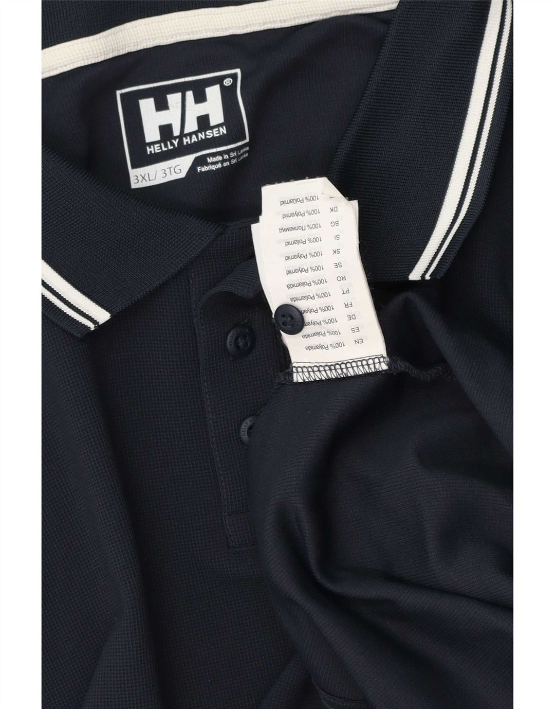 Helly Hansen Ανδρικό πουκάμισο Polo 3XL Navy Blue Polyester