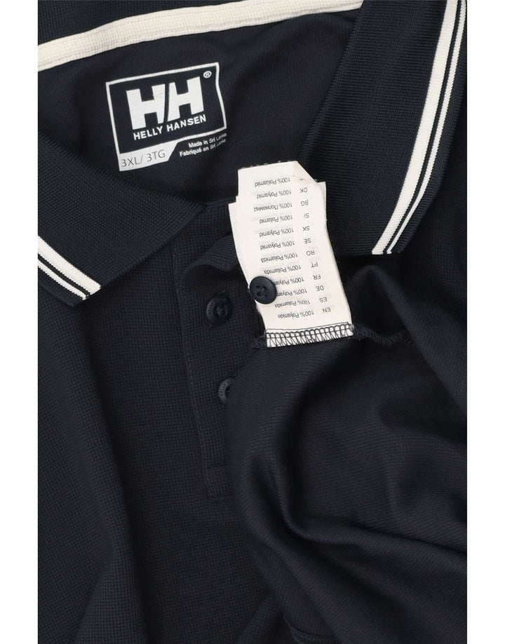Helly Hansen Ανδρικό πουκάμισο Polo 3XL Navy Blue Polyester