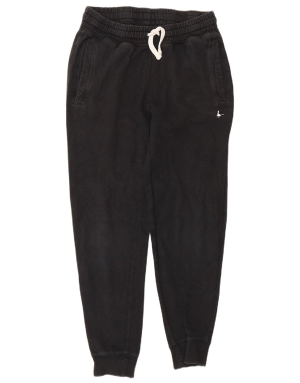 Jack Wills Γυναικεία αθλητική φόρμα παντελόνι Joggers UK 6 XS Μαύρο βαμβακερό