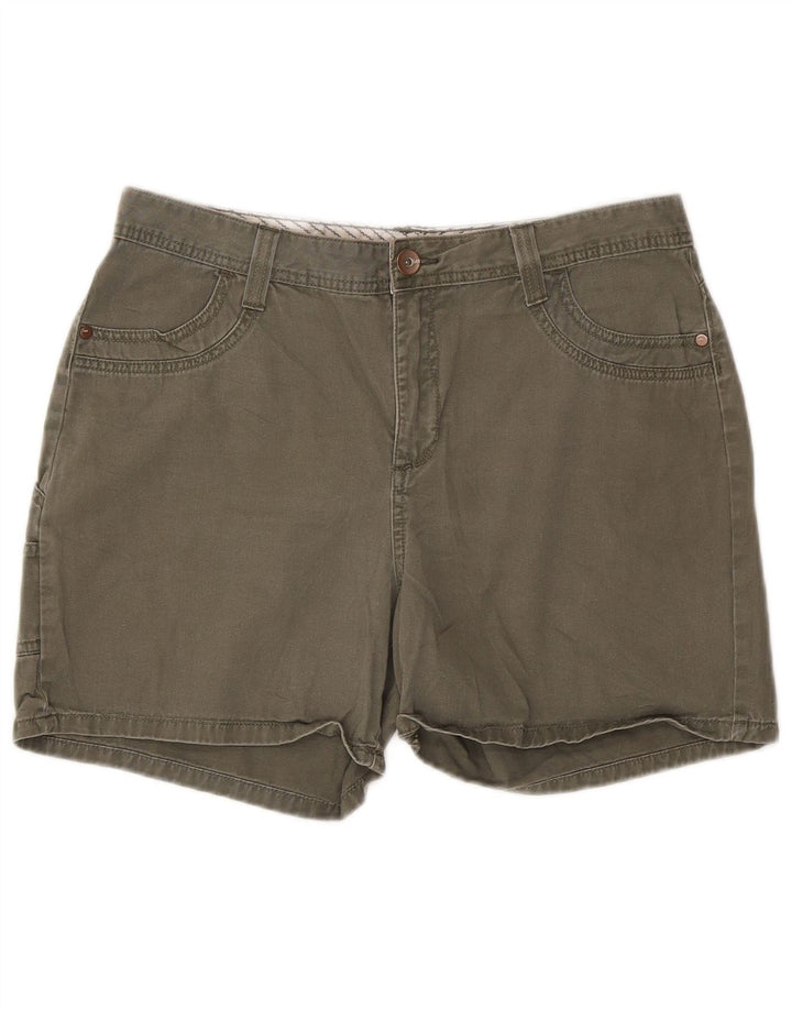 LEE Γυναικείο Σορτς Cargo US 12 Large W32 Χακί Βαμβακερό